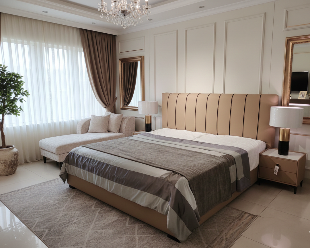 Modern bed 03 by Tawakal Interiors