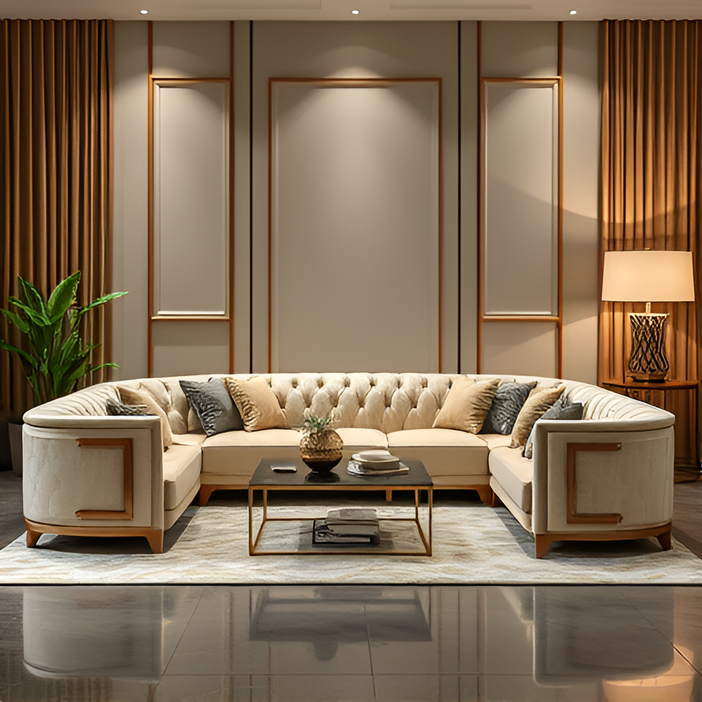 Modern sofa 04 by Tawakal Interiors