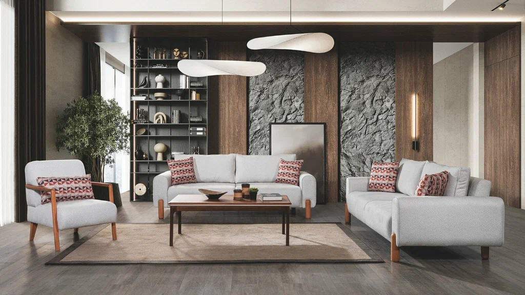 Premium contemporary furniture interior by Tawakkal Interiors