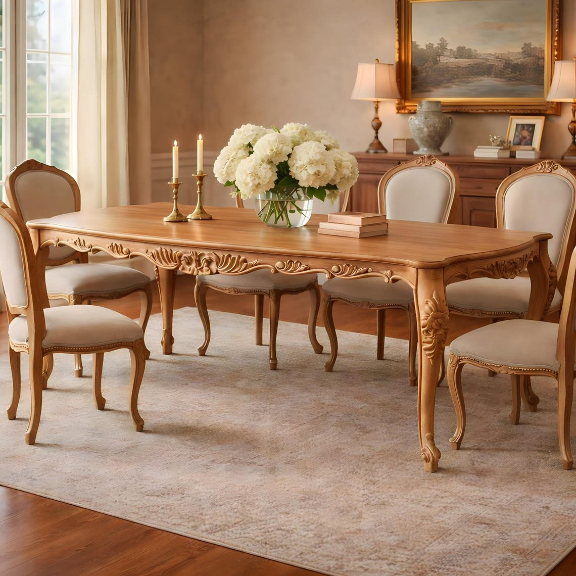 Chateau Royal Dining Set by Tawakkal Interiors