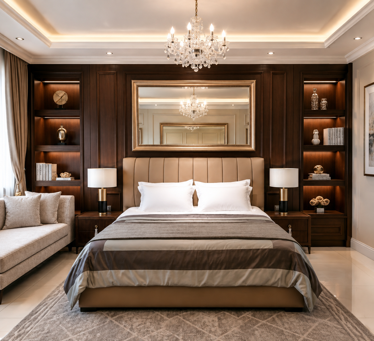 Elite Modern Bed by Tawakkal Interiors