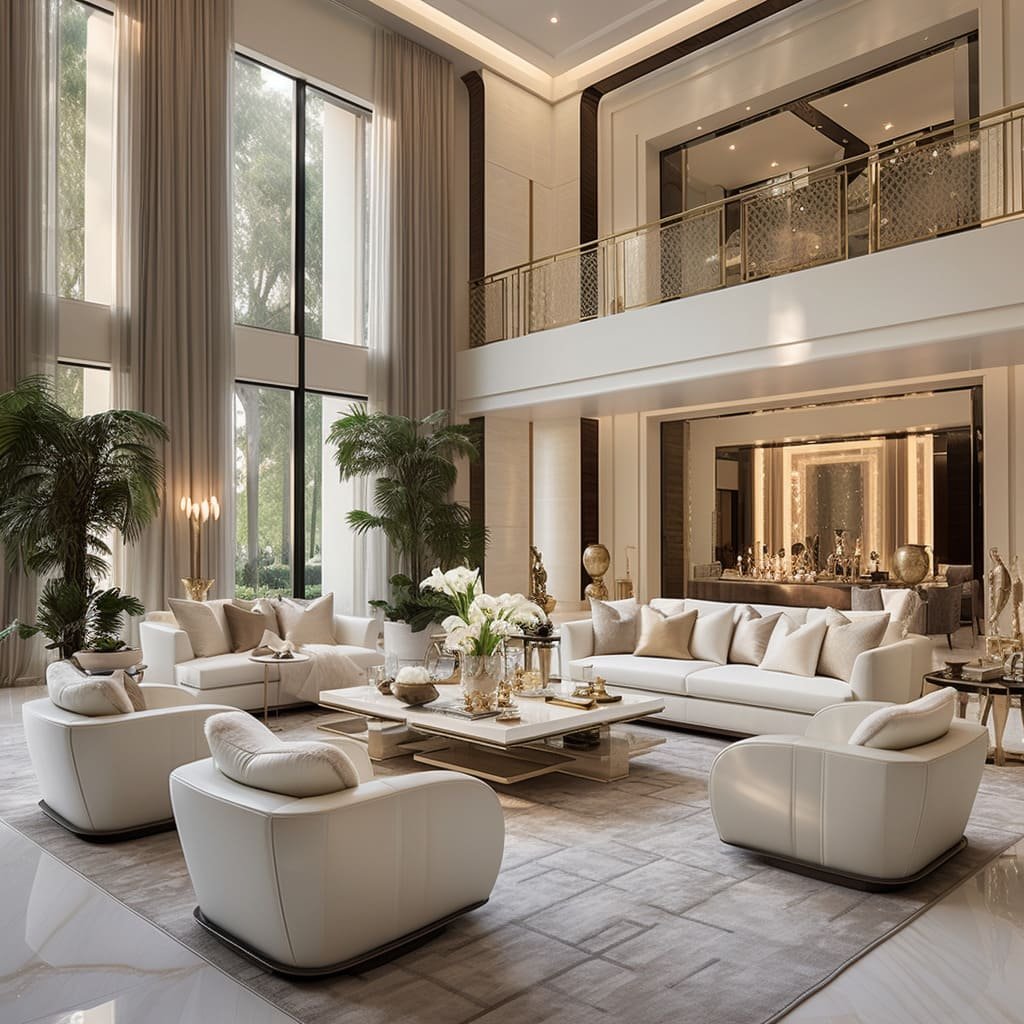 Complete modern interior room by Tawakal Interiors