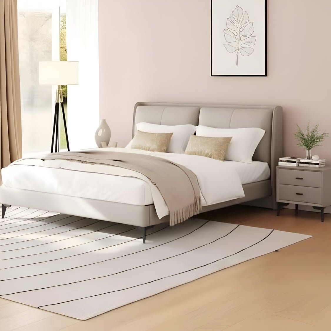 Monarch Modern Bed by Tawakkal Interiors